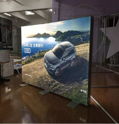 85x200cm 300x240cm SEG लाइट बॉक्स LED विज्ञापन एल्यूमिनियम प्रोफाइल लाइट बॉक्स