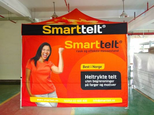 विज्ञापन के लिए 3x4.5m मार्की आउटडोर कैनोपी टेंट फोल्डेबल गज़ेबो पॉप अप