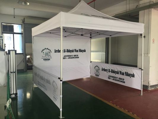 विज्ञापन के लिए 3x4.5m मार्की आउटडोर कैनोपी टेंट फोल्डेबल गज़ेबो पॉप अप