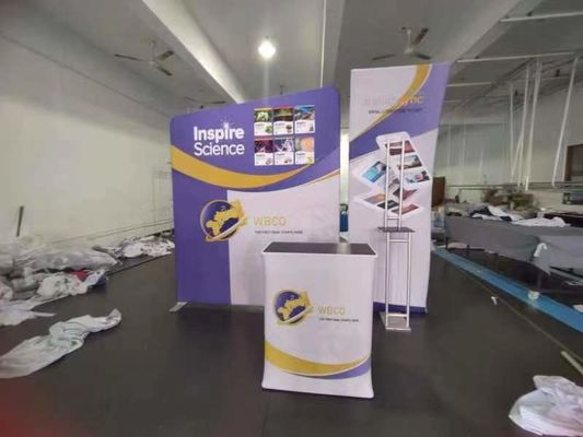 ओडीएम एक्सपो ट्रेड शो प्रदर्शनी डिस्प्ले 3x3 फ्रेम रेडार्डेंट 10x20 बूथ रेंटल